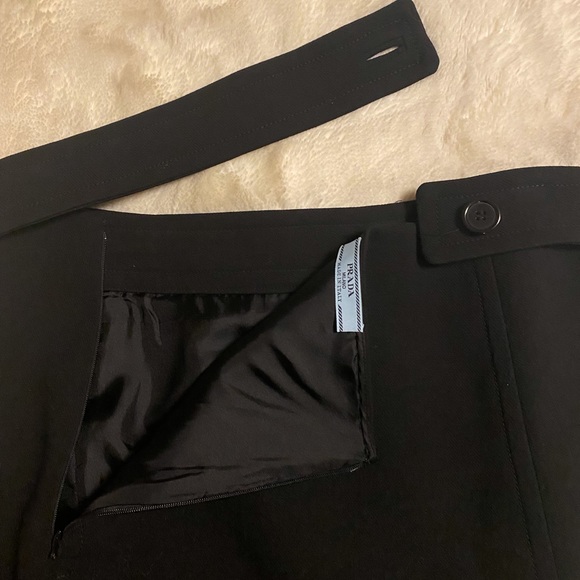 Prada black skirt size 44 US 8 - Picture 2 of 8